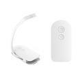 F26 Clip-On LED Reading Light with 3 Brightness Levels - White