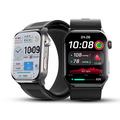 F530 Smartwatch with Air Pump Blood Pressure, ECG, Heart Rate & Sleep Tracking - Black