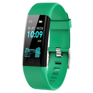 F71 Smart Bracelet / Fitness Tracker with Blood Pressure Monitoring - Green