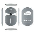 F8pro AI Magnetic Bluetooth Translator with 138 Languages - Grey