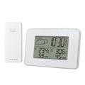 FJ3364 Digital Weather Station with Alarm Clock - White