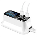 8-Port USB Desktop Charger with LED Monitor