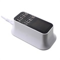 8-Port USB Desktop Charger with LED Monitor