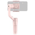 FeiyuTech Vlogpocket I Gimbal Stabilizer with Tripod Stand - Hot Pink