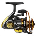 Deukio JS4000 Fishing Reel with 10 Ball Bearings - Gold / Black