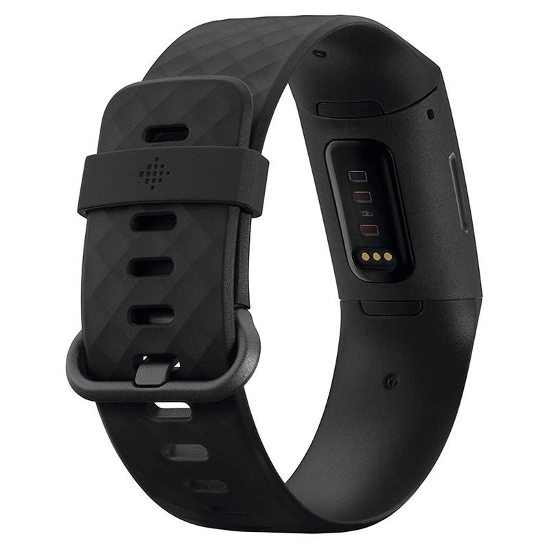 Black Universal FITBIT Charge 4 Health And Fitness Tracker