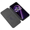 OnePlus Nord CE 2 Lite 5G Flip Case - Carbon Fiber - Black