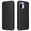 Xiaomi Mi 11 Lite 5G Flip Case - Carbon Fiber - Black