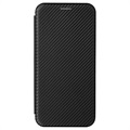 Xiaomi Redmi Note 10 5G Flip Case - Carbon Fiber - Black