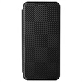Motorola Moto G50 5G Flip Case - Carbon Fiber - Black