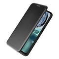 Motorola Moto G62 5G Flip Case - Carbon Fiber - Black