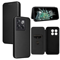 Motorola Edge (2021) Flip Case - Carbon Fiber - Black