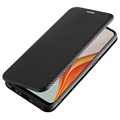 OnePlus Nord N100 Flip Case - Carbon Fiber