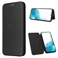 Samsung Galaxy A34 5G Flip Case - Carbon Fiber - Black