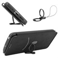 Samsung Galaxy S21 FE 5G Flip Case - Carbon Fiber - Black