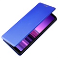 Sony Xperia 1 III Flip Case - Carbon Fiber - Blue