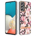 Flower Series Samsung Galaxy A53 5G TPU Case - Pink Gardenia