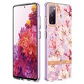 Flower Series Samsung Galaxy S20 FE TPU Case - Pink Gardenia