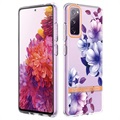 Flower Series Samsung Galaxy S20 FE TPU Case - Purple Begonia