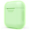 Fluorescent AirPods  / AirPods 2 Silicone Case - White