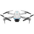 Foldable FPV Mini Drone with 4K Dual Camera S89 - Grey