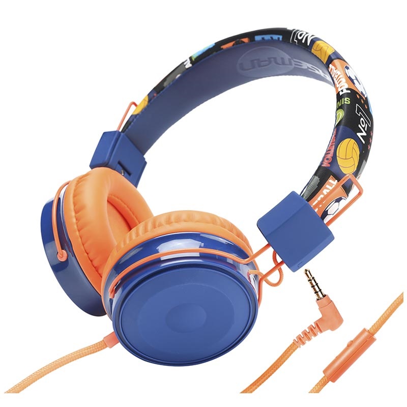 Foldable On-Ear Stereo Kids Headphones 