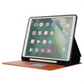 iPad 10.2 2019/2020/2021 Folio Case with Card Slots - Brown