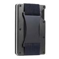 Airtag Wallet Metal Money Clip Front Pocket Case Card Holder Aluminum Metal Minimalist Men's Wallet - Black