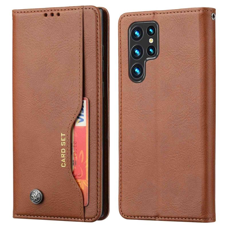 For Samsung S23 S23Ultra Case Multi-card slots PU Leather Case for