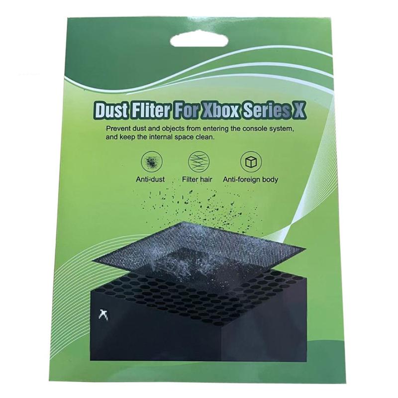 Xbox Series X Game Console Mesh Dust Cover Set PVC Heat Dissipation