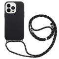 iPhone 14 Pro 360 Hybrid Case with Lanyard - Black