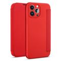 Slim Style iPhone 14 Pro Max Flip Case - Red