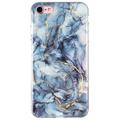 Marble Pattern IMD Model iPhone 7/8/SE (2020)/SE (2022) TPU Case - Grey