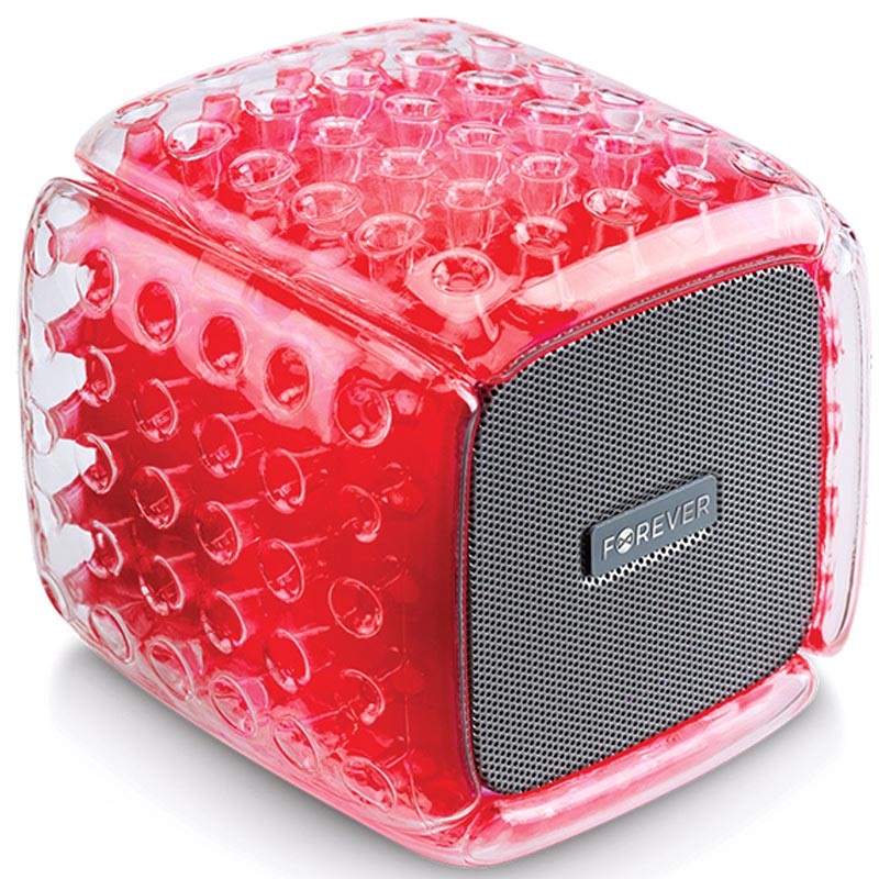 Forever BumpAir BS700 Portable Bluetooth Speaker 5W Red