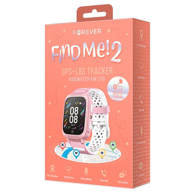 SMARTWATCH PARA NIÑOS GPS FIND ME 2 KW-210 FOREVER