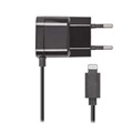 Forever Lightning Wall Charger - iPhone, iPod - 1A - Black