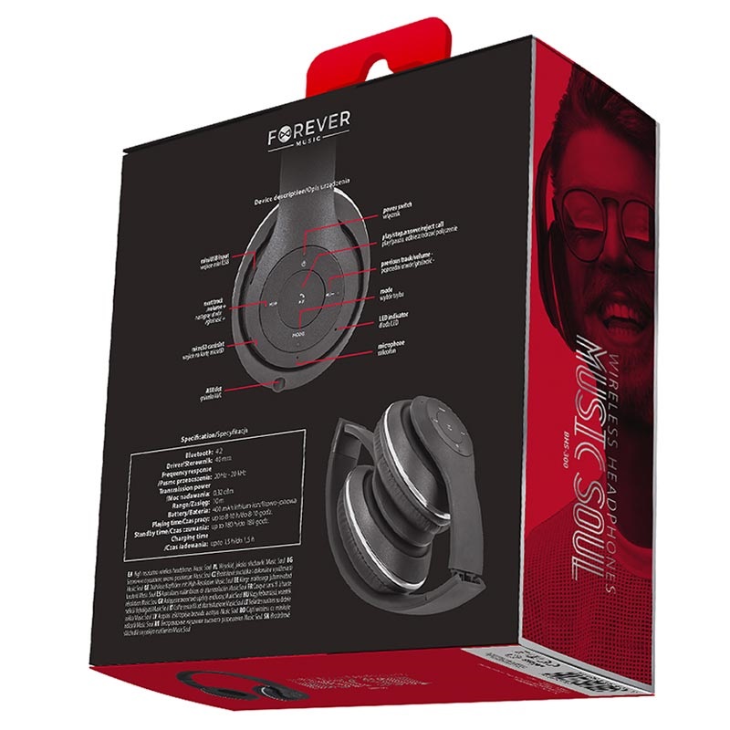 Forever Music Soul BHS-300 Bluetooth 