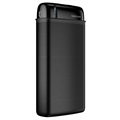 Forever TB-100L Dual USB Power Bank - 20000mAh - Black