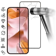 Google Pixel 10 Full Cover Tempered Glass Screen Protector - 9H - Black Edge