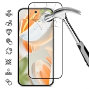 Google Pixel 11 Full Cover Tempered Glass Screen Protector - 9H - Black Edge