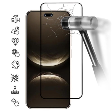 Huawei Nova 14 Ultra Full Cover Tempered Glass Screen Protector - 9H - Black Edge