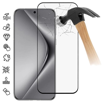 Huawei Pura 70 Pro/70 Ultra Full Cover Tempered Glass Screen Protector - 9H - Black Edge