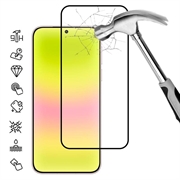 Huawei Pura 90 Pro Full Cover Tempered Glass Screen Protector - 9H - Black Edge
