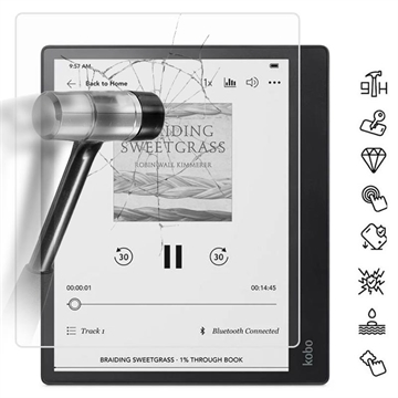 Kobo Elipsa 2E Full Cover Tempered Glass Screen Protector - 9H - Transparent