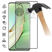 Motorola Edge 40 Neo Full Cover Tempered Glass Screen Protector - 9H - Black Edge