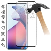 Motorola Edge 40 Pro/Moto X40 Full Cover Tempered Glass Screen Protector - 9H - Black Edge
