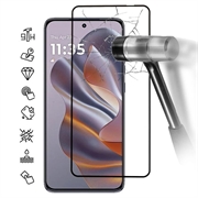 Motorola Edge 50 Neo Full Cover Tempered Glass Screen Protector - 9H - Black Edge
