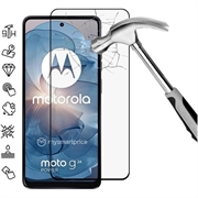 Motorola Moto G24 Full Cover Tempered Glass Screen Protector - 9H - Black Edge