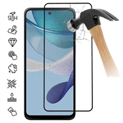 Motorola Moto G53 Full Cover Tempered Glass Screen Protector - 9H - Black Edge