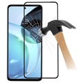 Full Cover Motorola Moto G72 Tempered Glass Screen Protector - 9H - Black